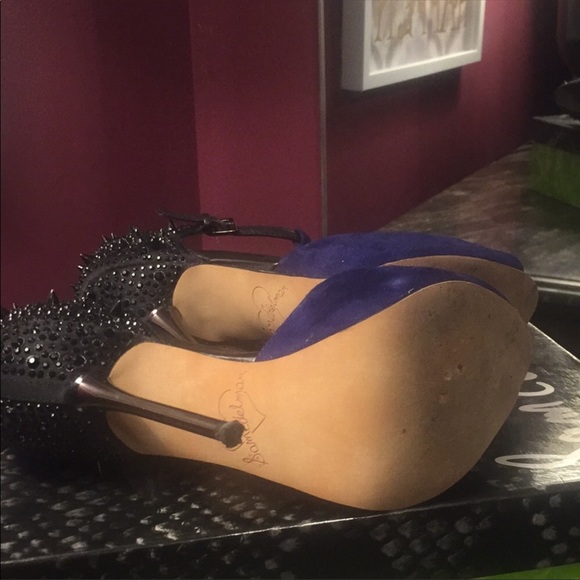 Sam Edleman Fierce Blue Stilettos - Picture 4 of 8